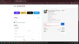 LUXDRAPE coupon verification screenshot