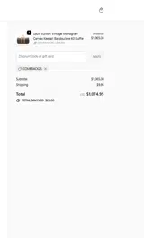 COMEBACK25 coupon verification screenshot