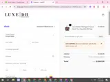 GUCCISPRING coupon verification screenshot