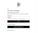 JULIA50 coupon verification screenshot