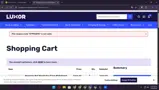 Luxor Workspaces coupon verification screenshot