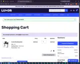 Luxor Workspaces coupon verification screenshot