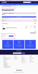 Luxor Workspaces coupon verification screenshot