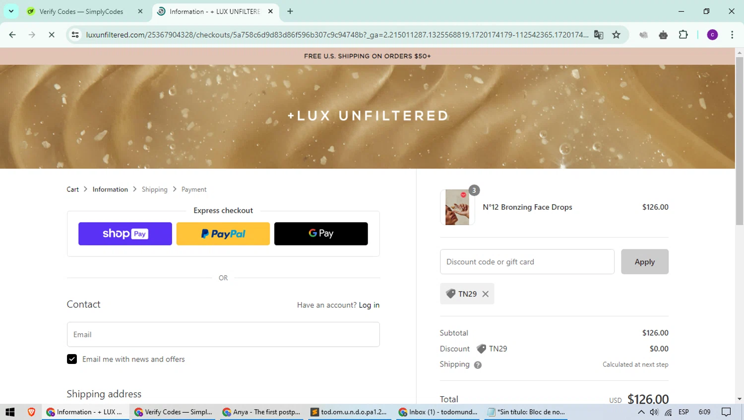 Lux Unfiltered Promo Codes 25 Off September 2024