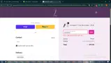 WOMEN25 coupon verification screenshot