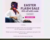 EASTER20 coupon verification screenshot