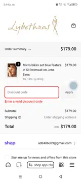 PREBFCM25 coupon verification screenshot