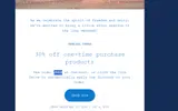JULY coupon verification screenshot