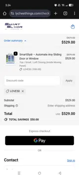 Lychee Things coupon verification screenshot