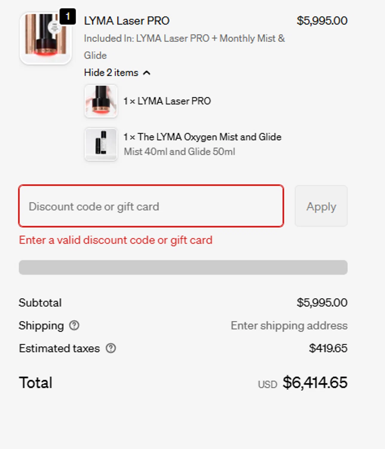 LYMA discount code screenshot showing code DAVE10 applied at LYMA checkout page. Uploaded by SimplyCodes community member MARIO12 on Jan 1, 2026