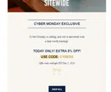 CYBER5 coupon verification screenshot