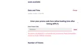 RUSH2425 coupon verification screenshot