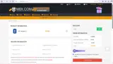 M8X coupon verification screenshot