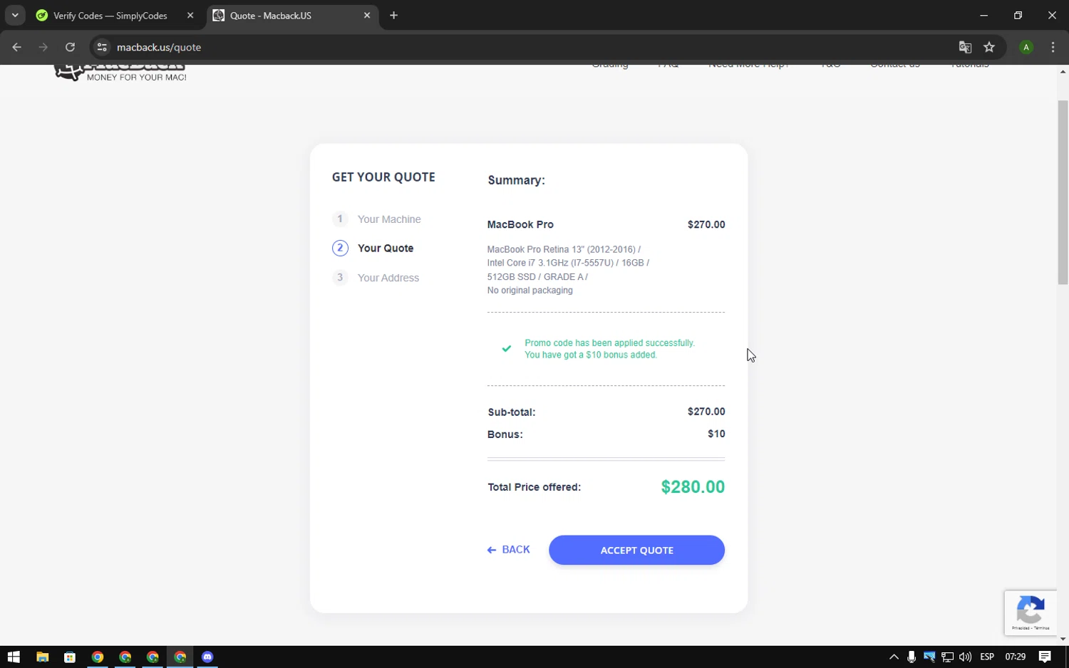 how to use MacBack US coupons