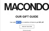 Macondo coupon verification screenshot
