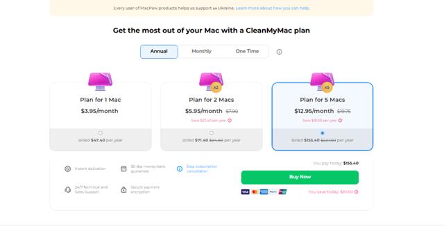 MacPaw checkout page showing MacPaw promo code box | Screenshot taken by SimplyCodes community member on Jul 23, 2025