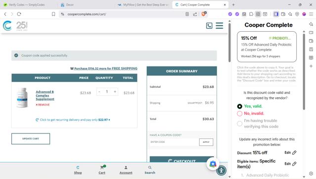 MacPaw checkout page showing MacPaw promo code box | Screenshot taken by SimplyCodes community member on Sep 7, 2025