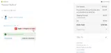 WELCOME10 coupon verification screenshot