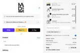 MADE Hoops Shop coupon verification screenshot