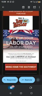 Labor15 coupon verification screenshot