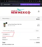love15 coupon verification screenshot