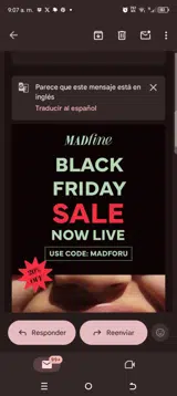 Madforu coupon verification screenshot