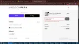 Madison Park 2010 coupon verification screenshot