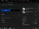 Madison Park 2010 coupon verification screenshot
