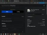 Madison Park 2010 coupon verification screenshot