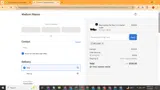Welcome coupon verification screenshot