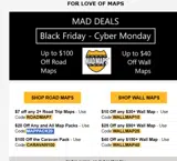 MAD Maps coupon verification screenshot
