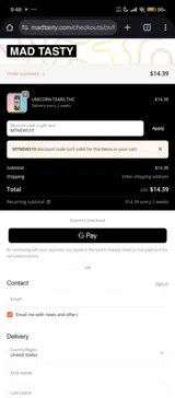 MTNEWS10 coupon verification screenshot