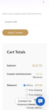 lastchancenow coupon verification screenshot