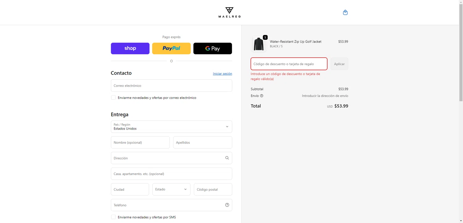 Maelreg discount code screenshot showing code BF15 applied at Maelreg checkout page. Uploaded by SimplyCodes community member DiscountWarden480 on Dec 5, 2025