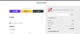 WELCOME15 coupon verification screenshot