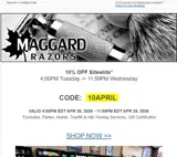 10APRIL coupon verification screenshot