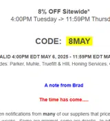 8MAY coupon verification screenshot