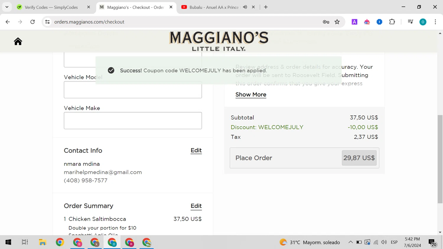 Maggiano's Promo Codes 10 Off July 2024
