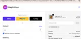 Magic Keys Trade coupon verification screenshot