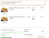 BESTSELLERS coupon verification screenshot