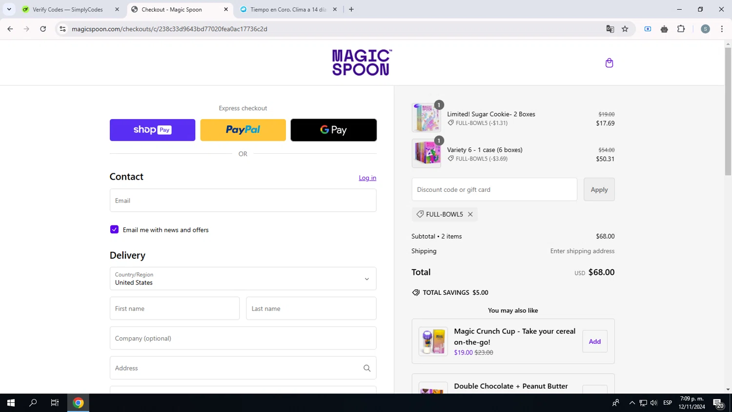 how to use Magic Spoon coupons