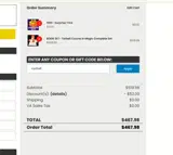 my10off coupon verification screenshot