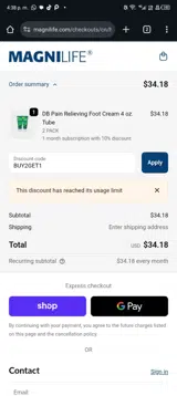 BUY2GET1 coupon verification screenshot