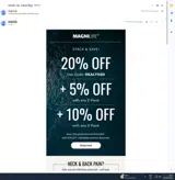 HEALTH20 coupon verification screenshot