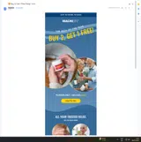 B2G1 coupon verification screenshot