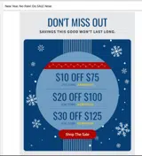 newyou30 coupon verification screenshot
