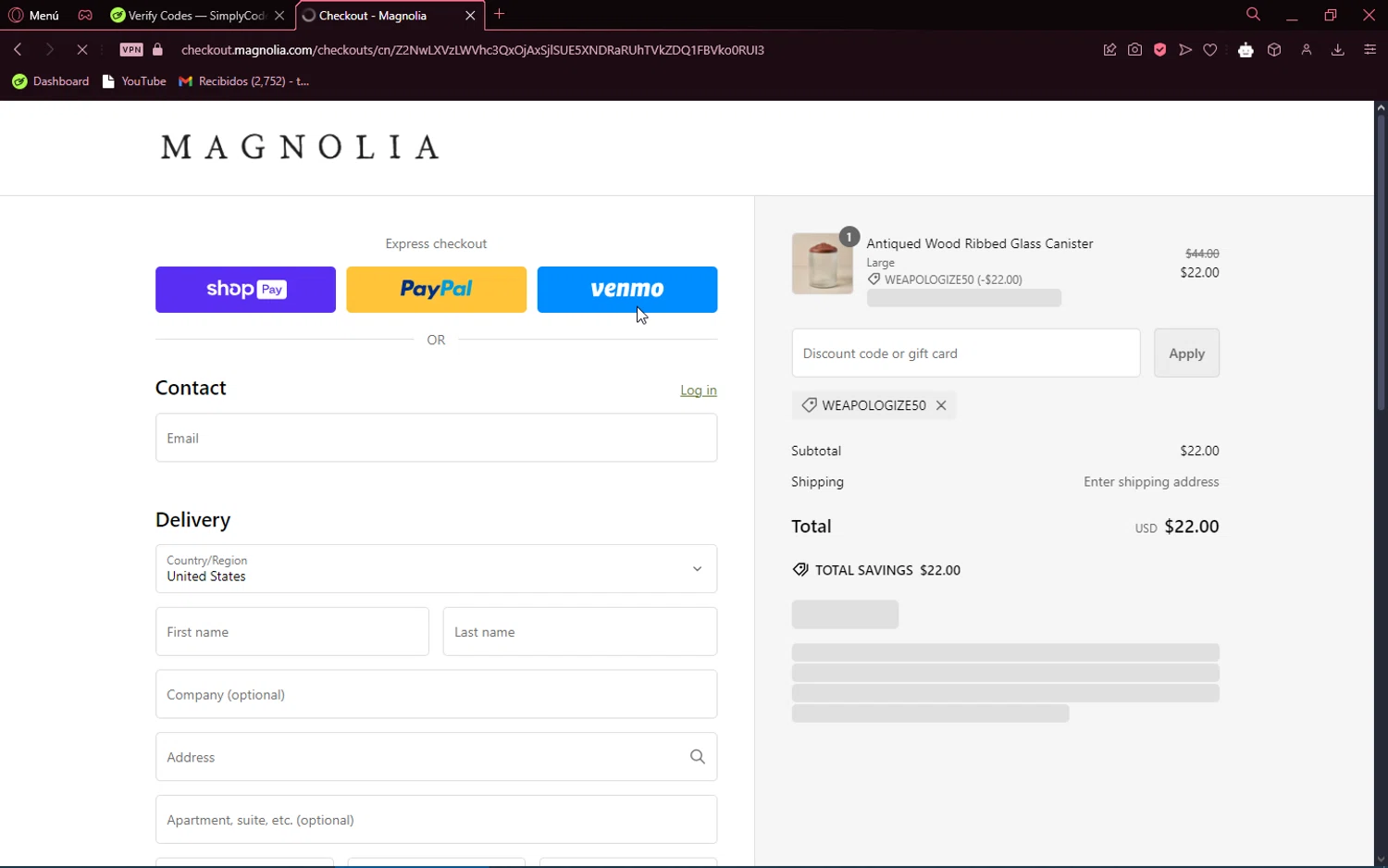 how to use Magnolia Market coupons