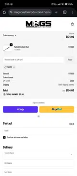 SAVE5 coupon verification screenshot