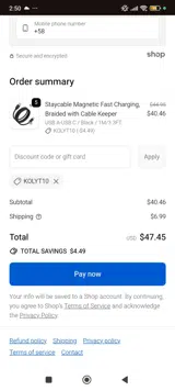 kolyt10 coupon verification screenshot