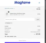 Linus10 coupon verification screenshot